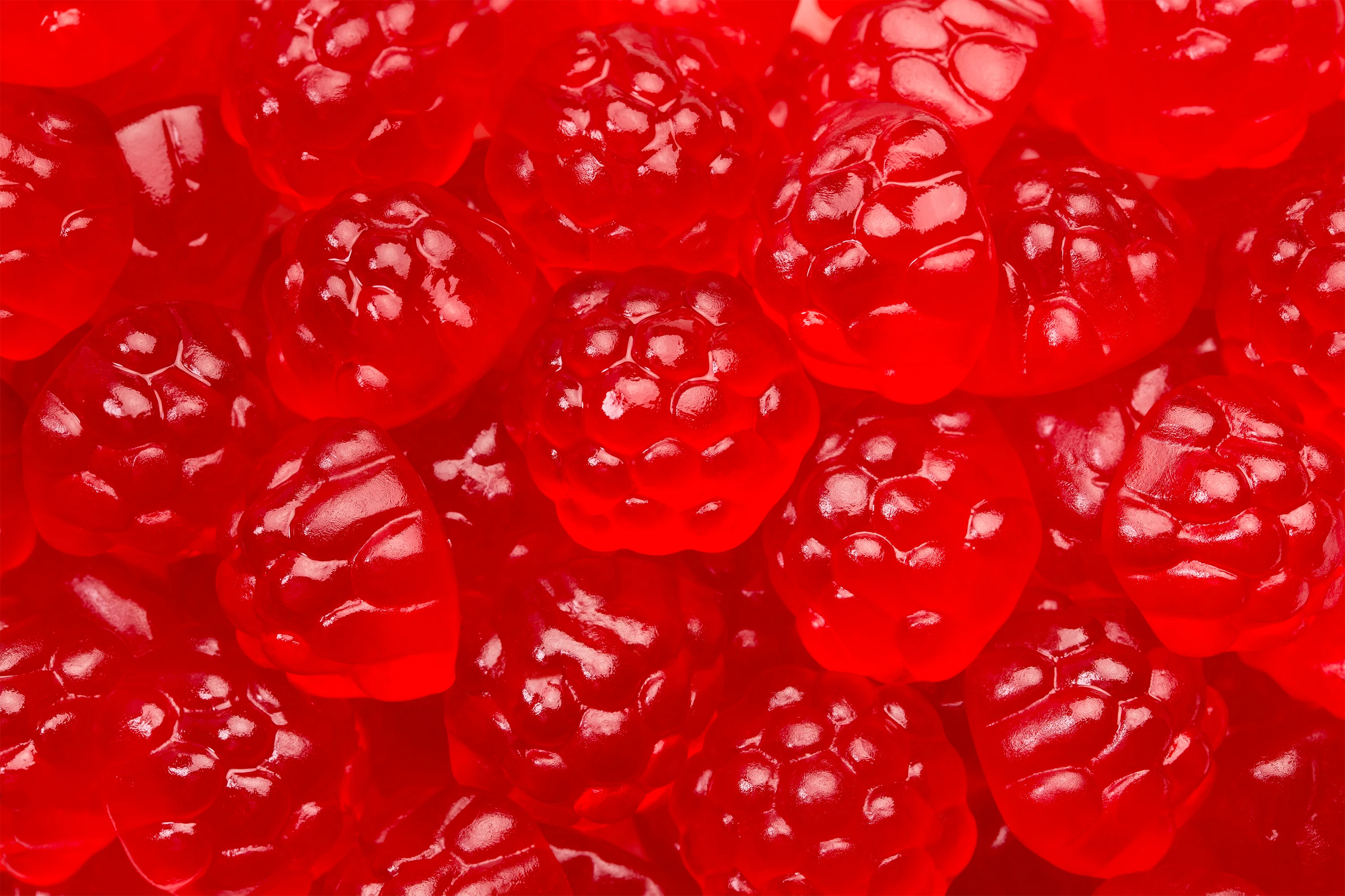 Gummi Red Raspberries 4 oz - Image 4